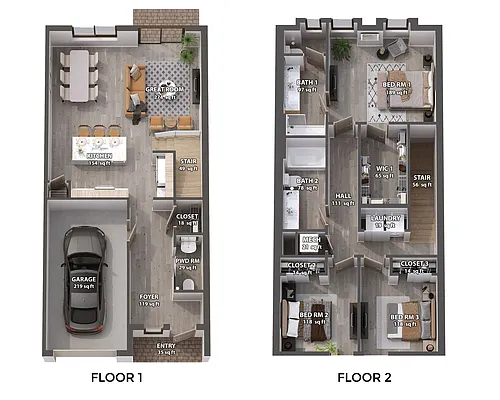 Floor plan B1
