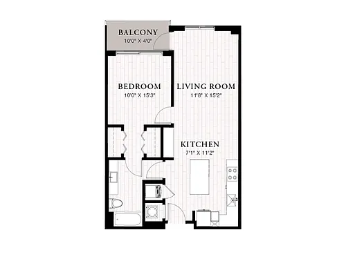 Floor plan A1B