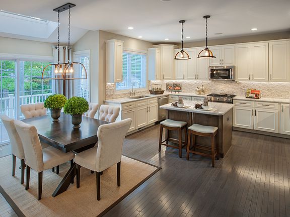 Eat-in Kitchen with Breakfast Nook and Greenhouse Addition