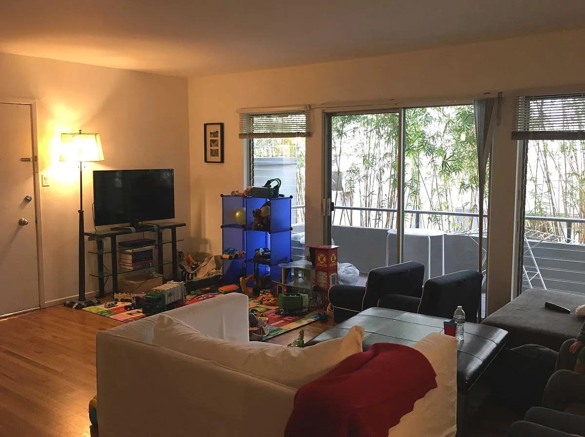 Living Room & Balcony - 11732 Dorothy St #2