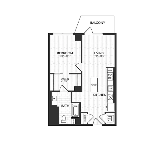 Floor plan A16