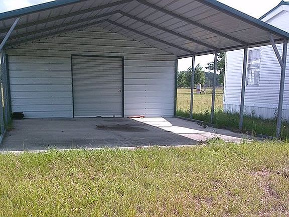 car port and small shed