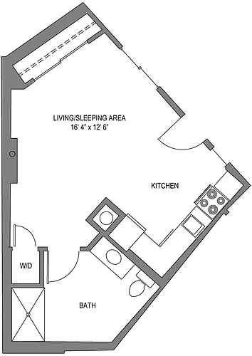 Floor plan ADU 1