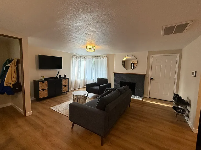 Shared, furnished living room