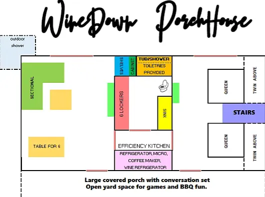WineDown floorplan