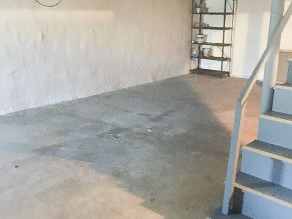Dry unfinished basement