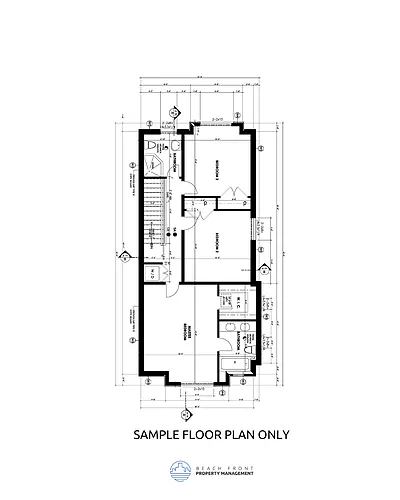 Floor plan 2 Bed 1 Bath