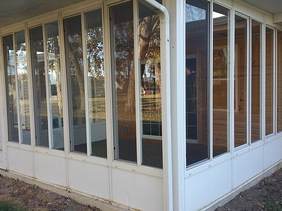 Exterior of sun room