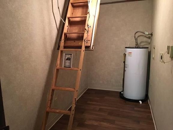 Utility Room with Attic Storage