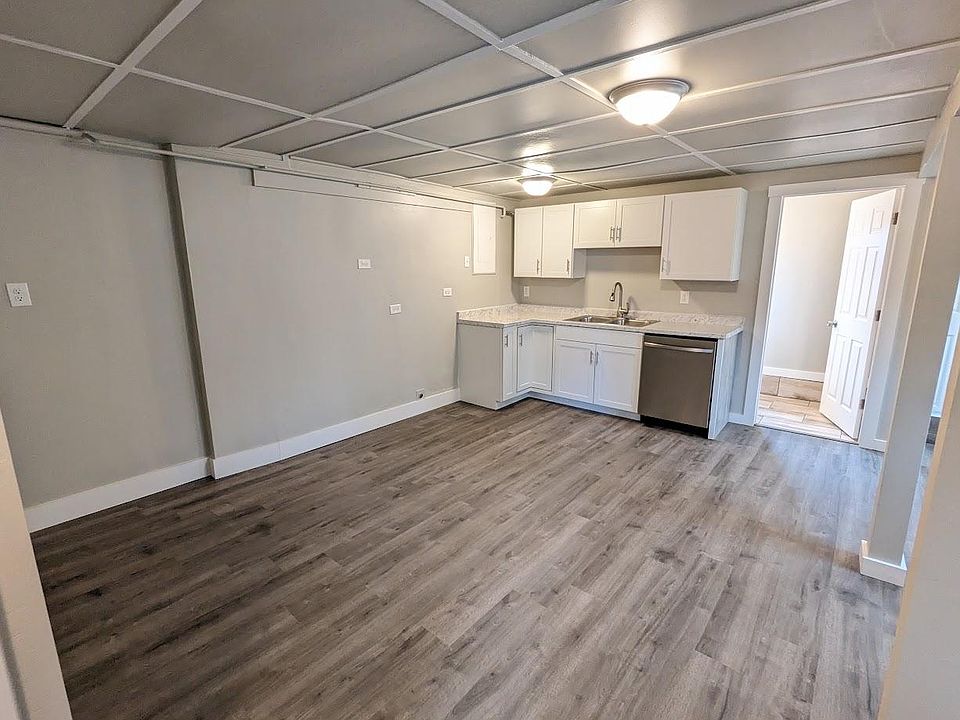 Kitchen and living area. Will include oven range and fridge.