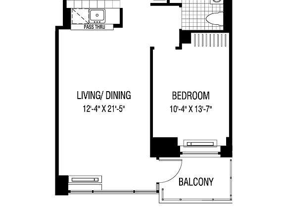 2nd image of 2 Gold St APT 2908