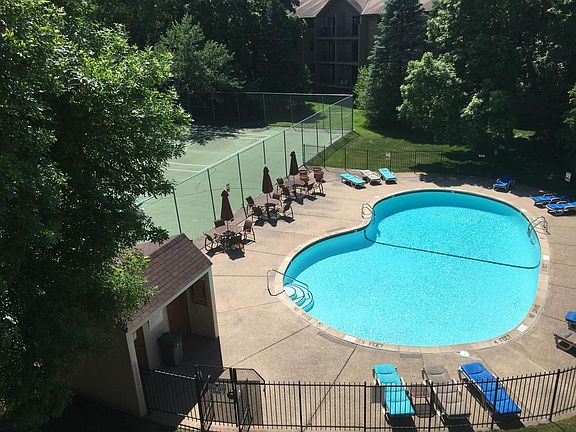View of pool from your balcony