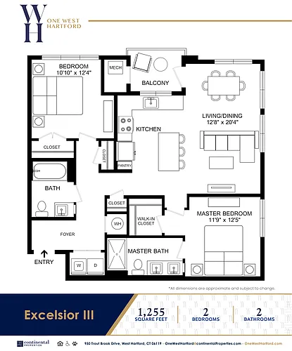 Floor plan Excelsior III