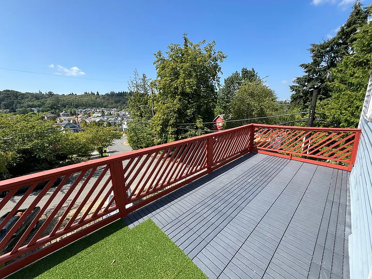 Master bedroom balcony