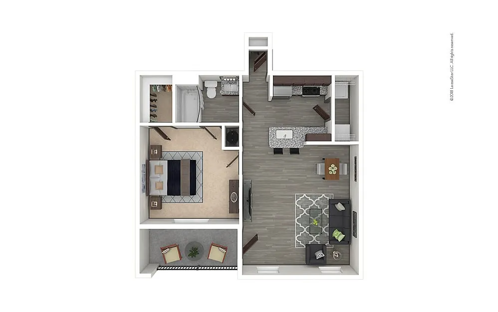 Floor plan Bluebonnet