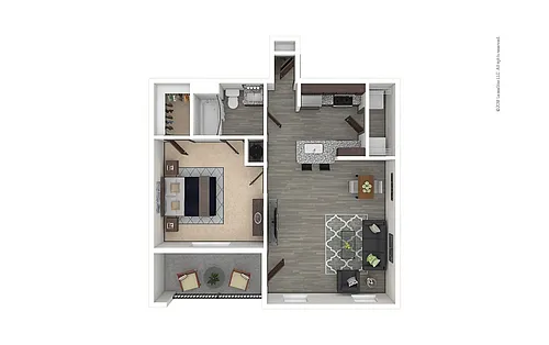 Floor plan Bluebonnet