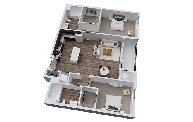Floor plan Kit Carson