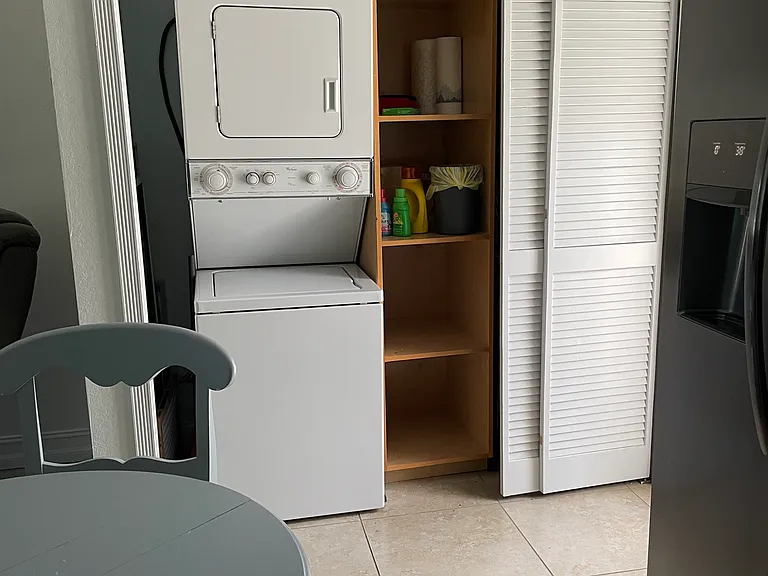Washer and Dryer to include storage space