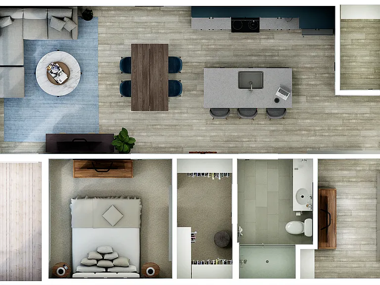 One Bedroom One Bedroom
