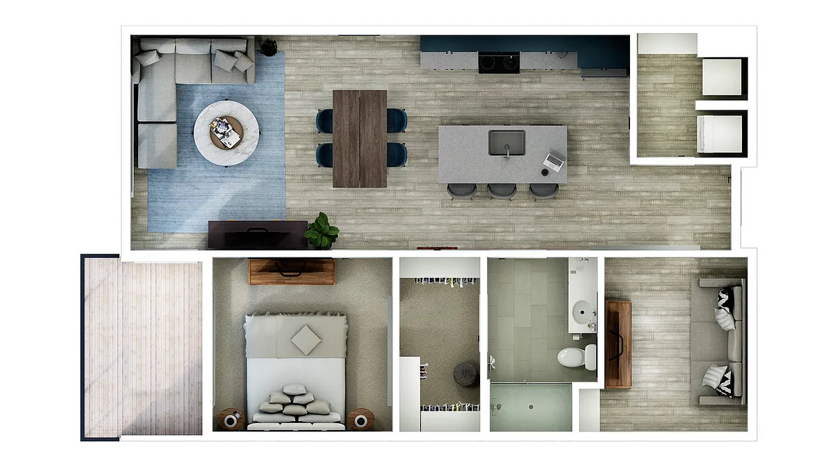 Floor plan The French