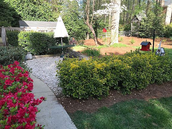 Back Patio with Fire Pit