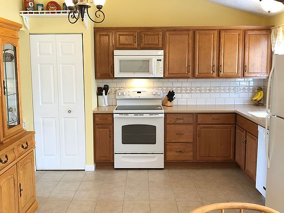 Kitchen from garage entry