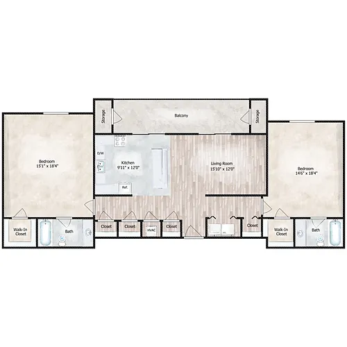 Floor plan The Central