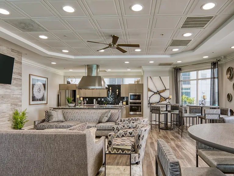 Lounge in our newly renovated clubroom