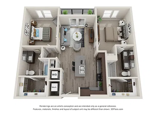 Floor plan The Hiker