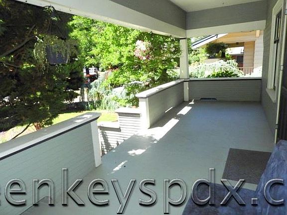 Covered front porch