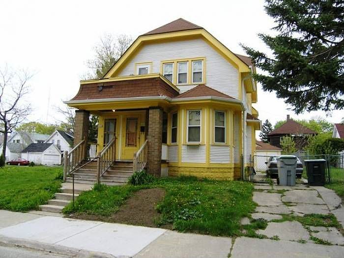 front of property