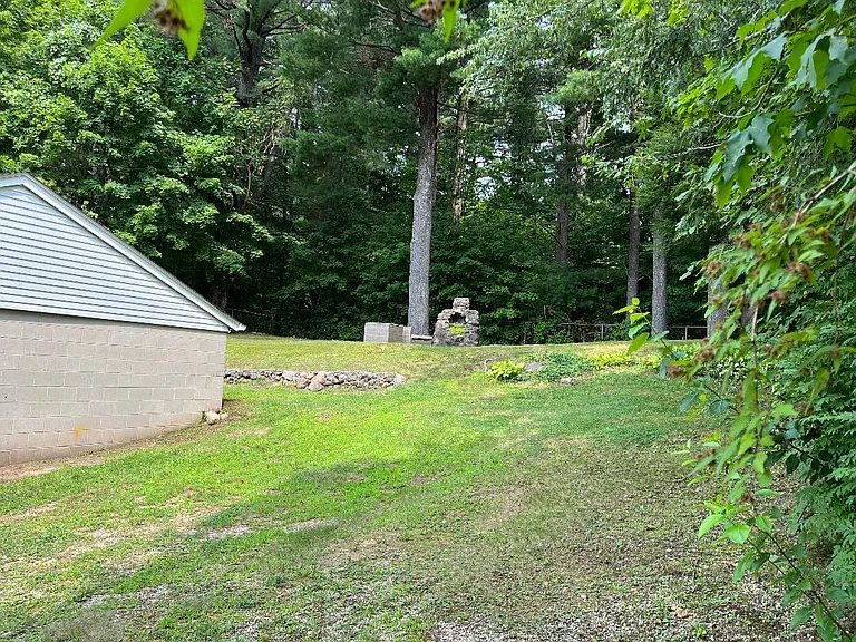 Private back yard