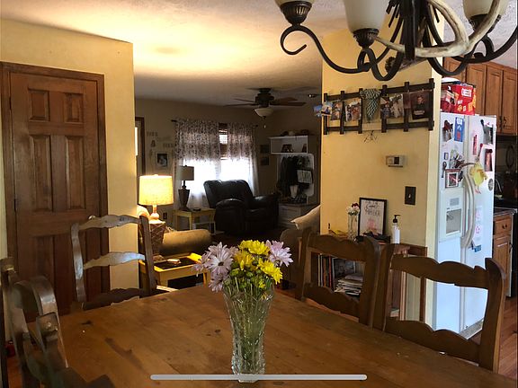 Dining view into living room