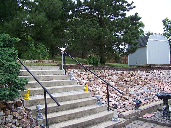 Back yard lower looking to u