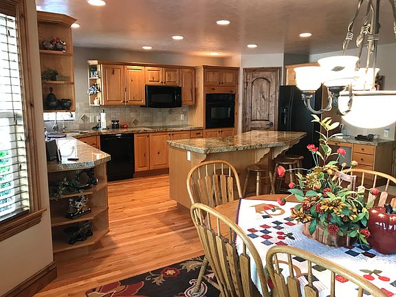 kitchen and dining