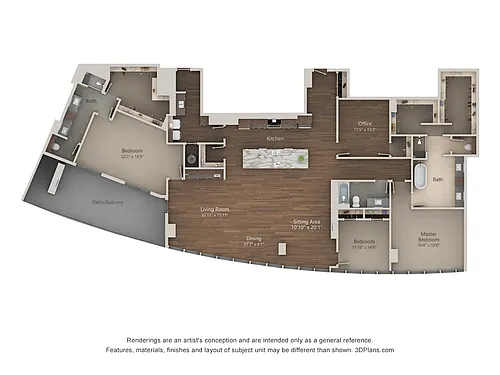 Floor plan PH1