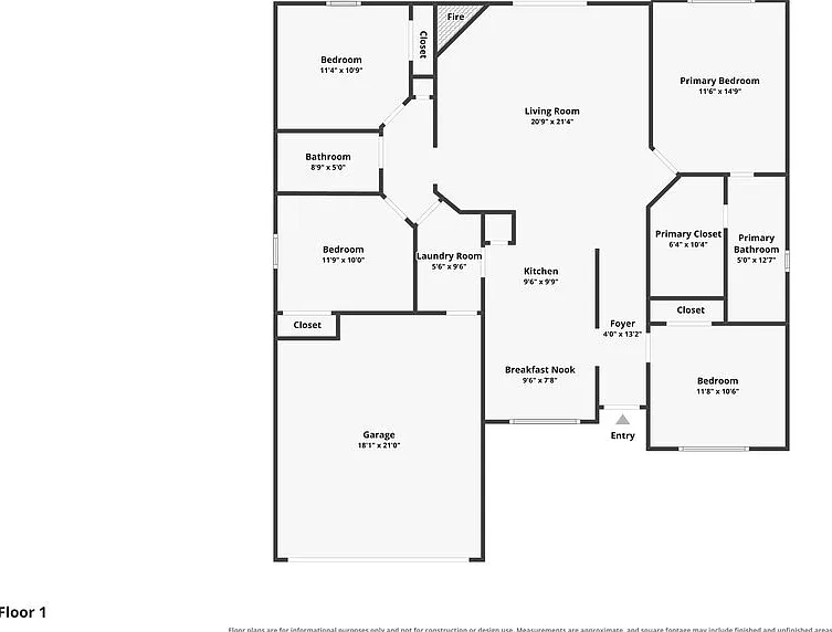 4 bed, 2.0 bath, 1514 sqft, $1,865 — Photo 2