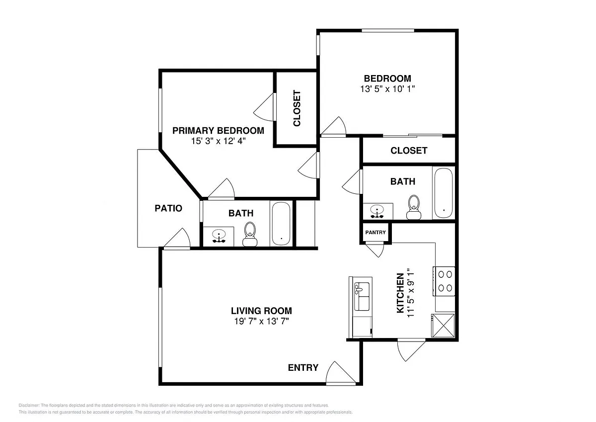 Floor plan Cerulean