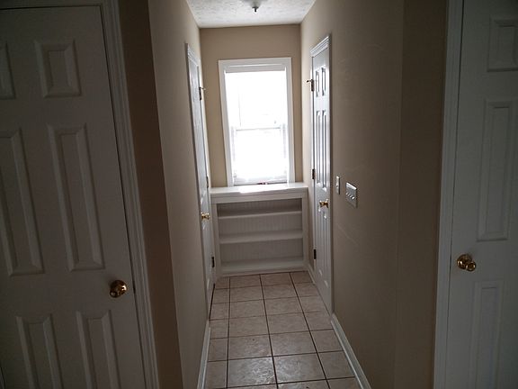 Hall way with storage