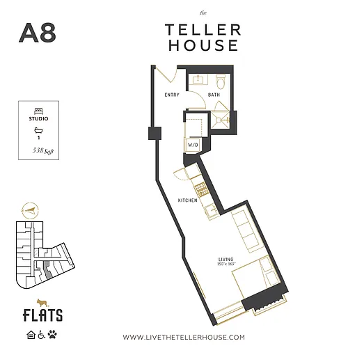 Floor plan A8