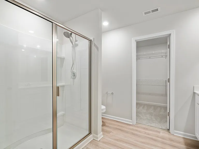 Primary bathroom upstairs.