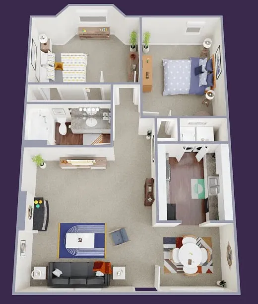 Floor plan B3-R