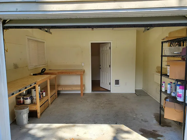 Attached garage