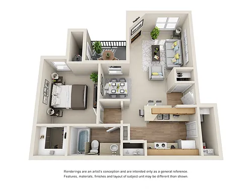 Floor plan The Mirabelle B