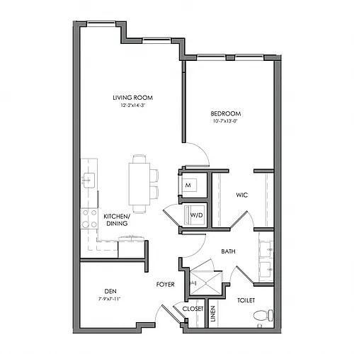 Floor plan Aspen AD5a