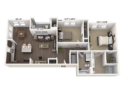 Floor plan B5
