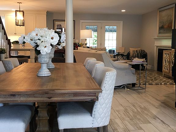 Open Space Plan Dining Room