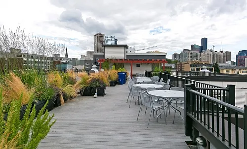 Roof-top deck