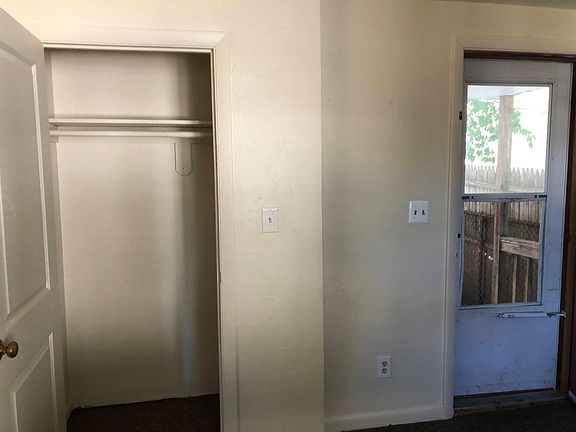 Coat closet by front door