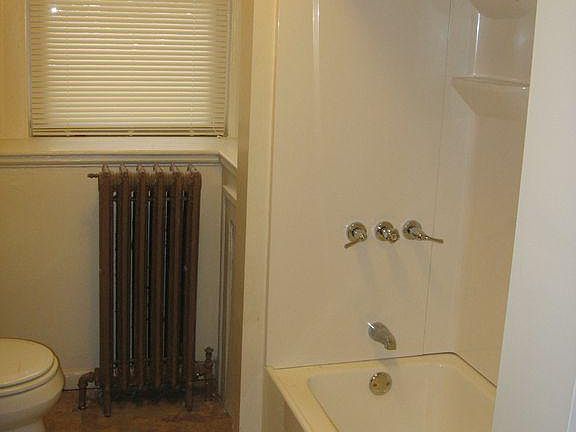 Your full bathroom includes bathtub with shower!